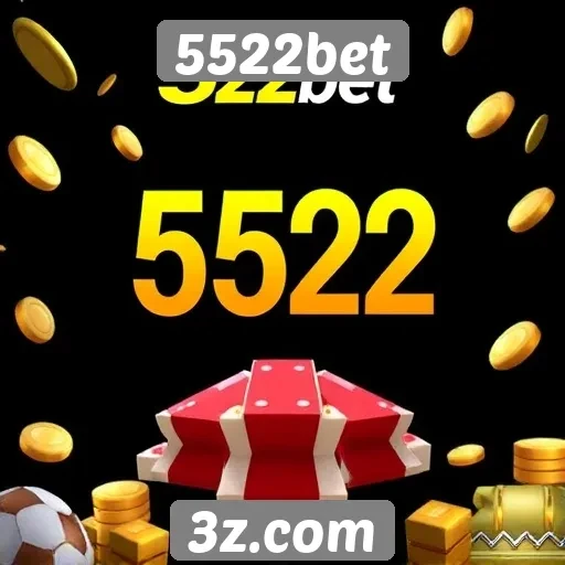 Variedade de jogos disponíveis na 5522bet